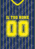 Plaid in pile Verona Personalizzato con Nome e Numero