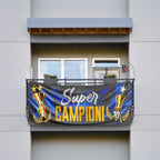 Banner Striscione in PVC Nerazzurri Campioni d'Italia 2025/2026 - 09