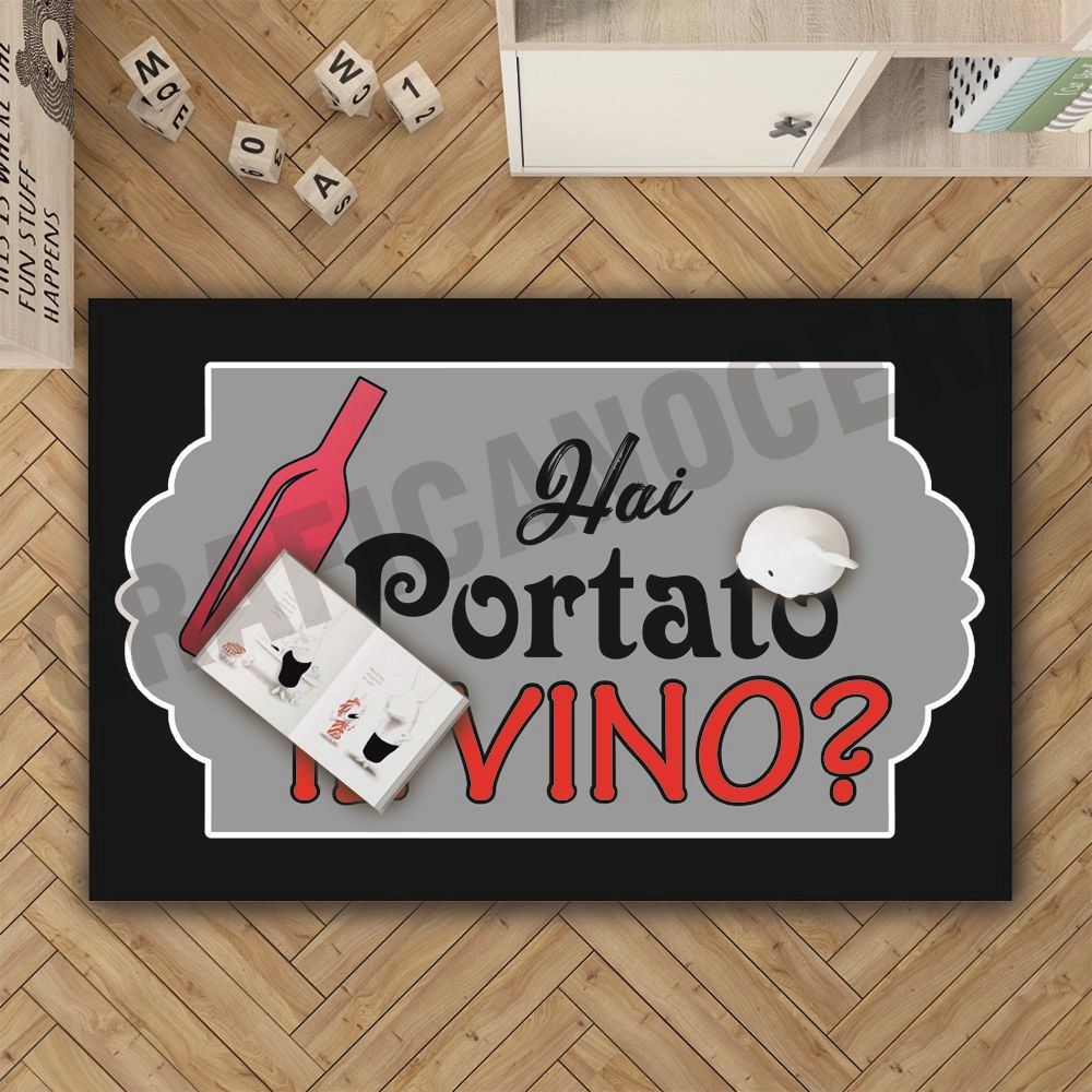 Tappeto varie misure in moquette hai portato il vino