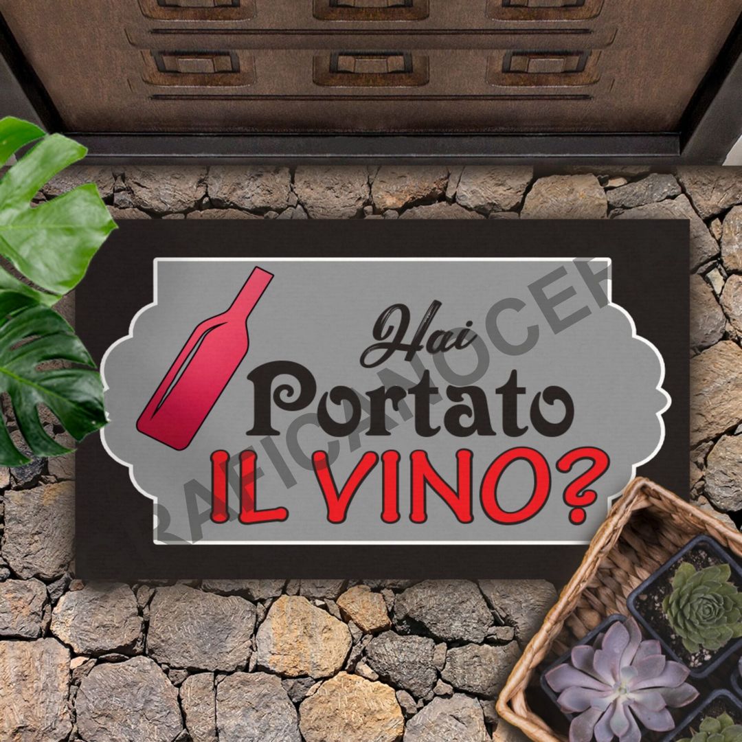 Tappeto 50x80 in moquette hai portato il vino
