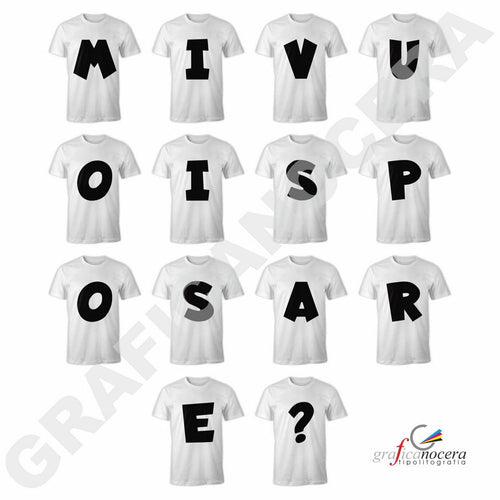14 T-Shirt Mi Vuoi Sposare sorpresa proposta di matrimonio idea simpatica amore