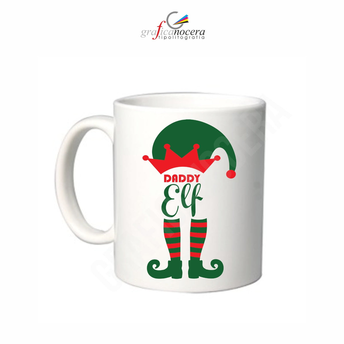Tazza di Natale Daddy Elf idea regalo natalizia per il Papà