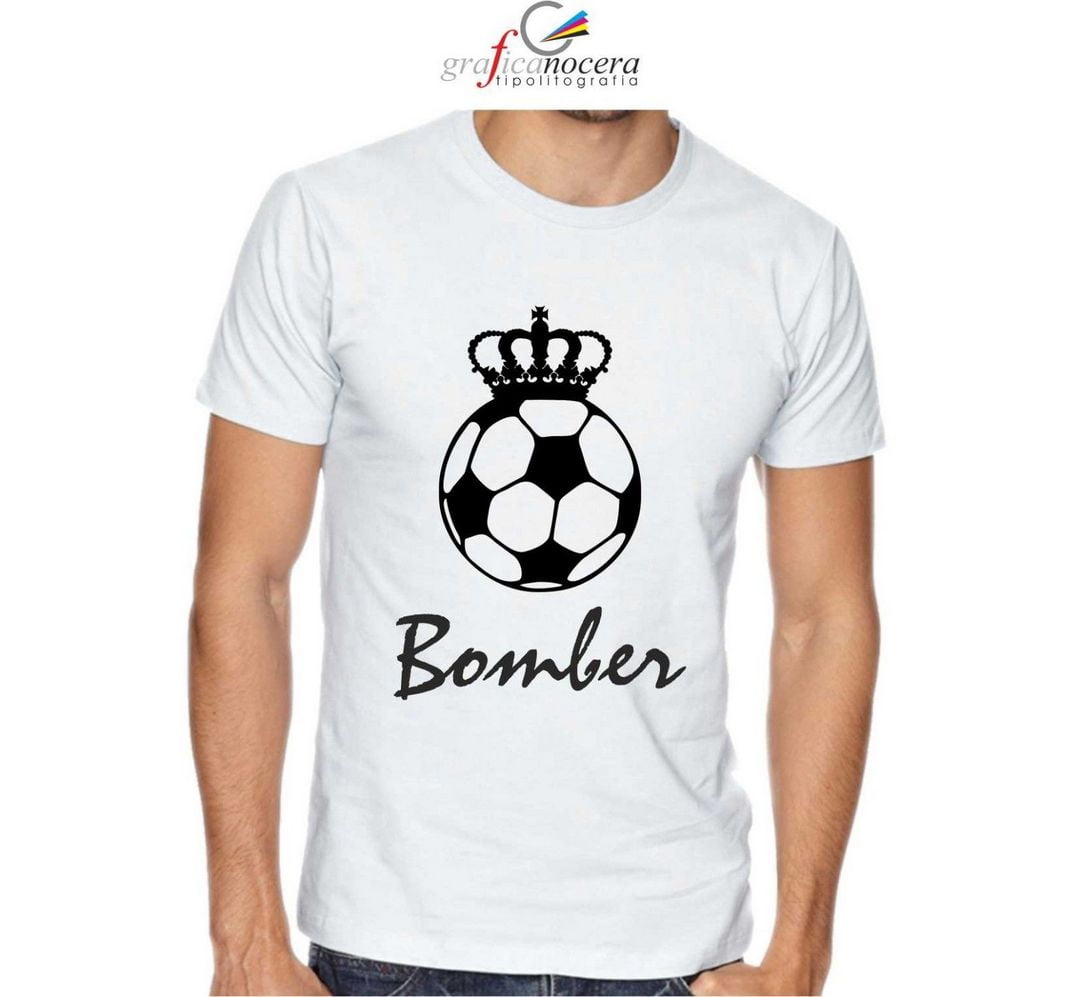 Shirt BOMBER/BOMBERINA moda nera/bianca idea regalo donna