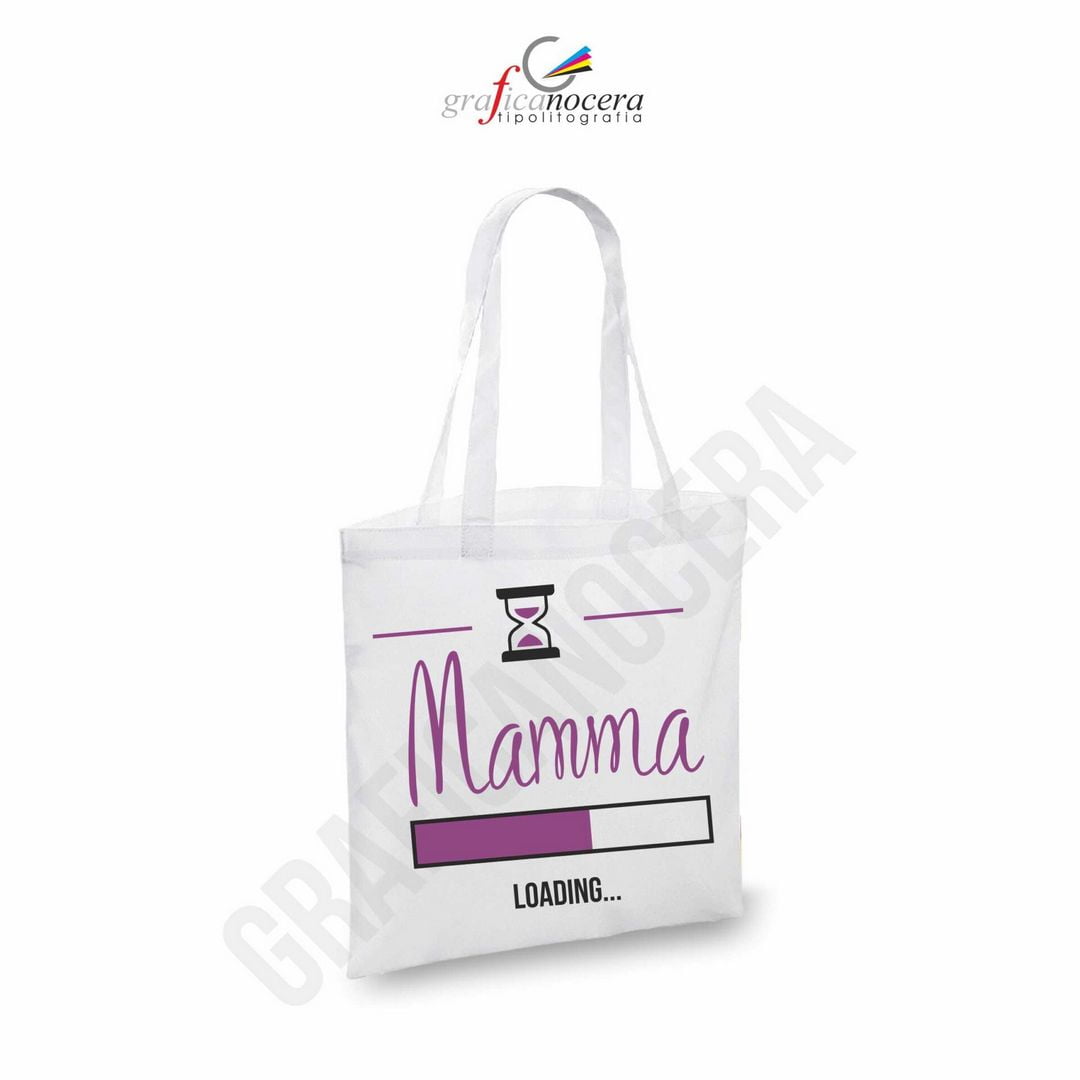 Borsa BAG Festa della Mamma Loading shopper spesa idea regalo