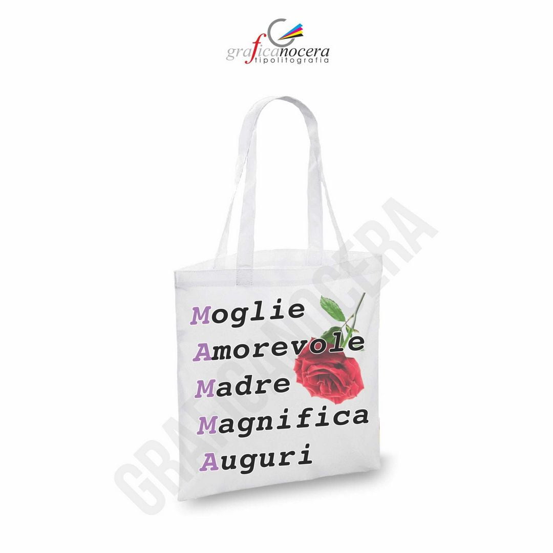 Borsa BAG Festa della Mamma shopper spesa idea regalo