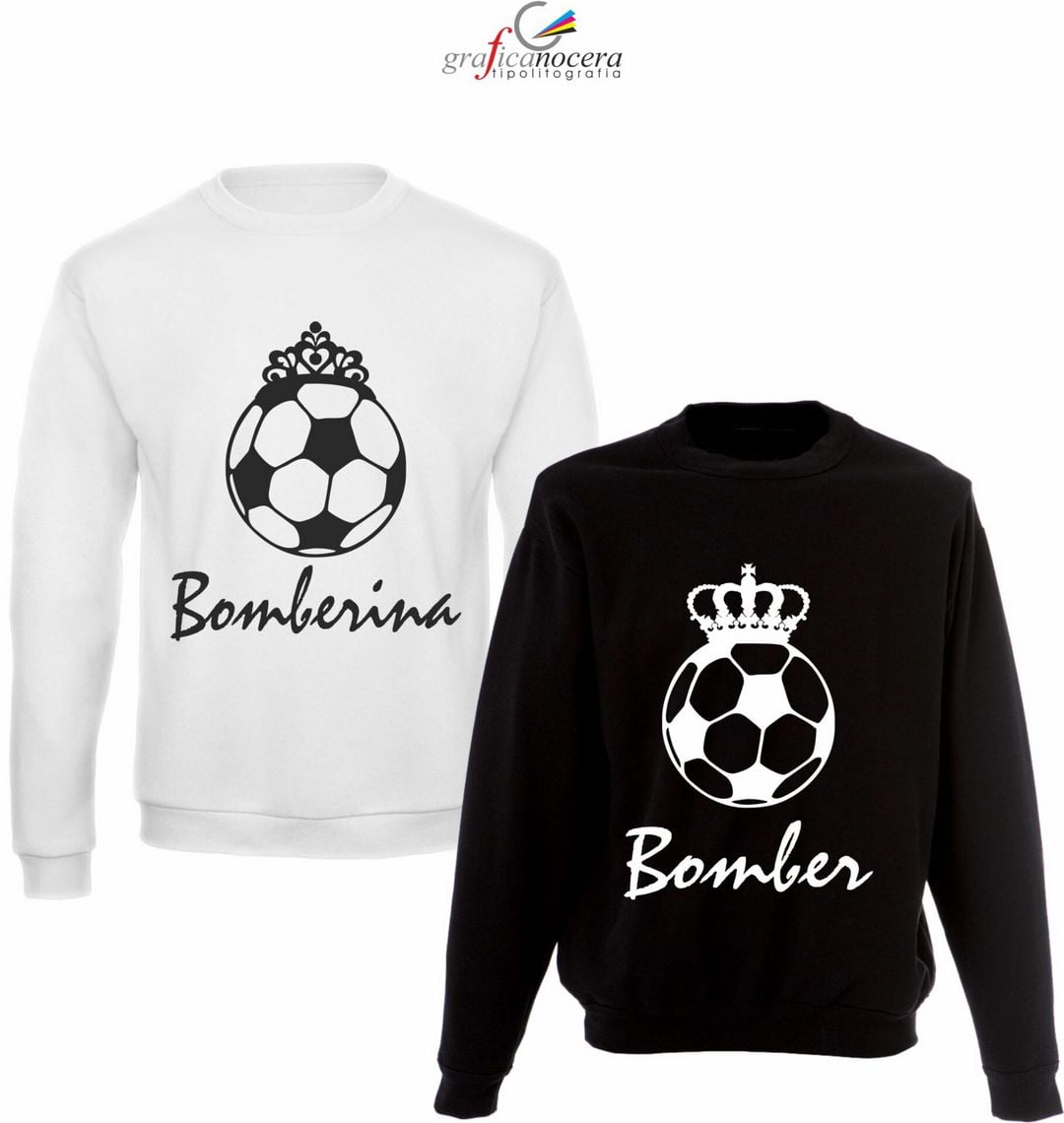 Coppia felpe Bomber/Bomberina