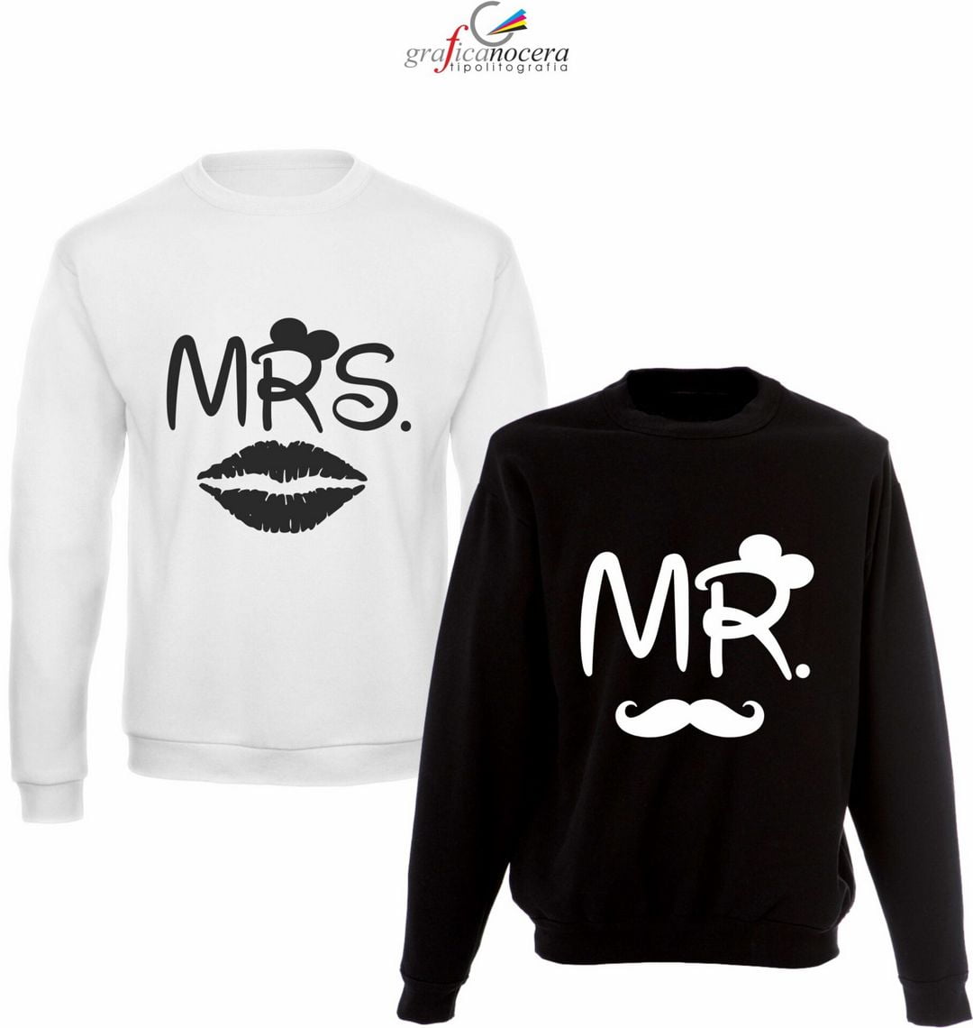 Coppia felpe Mr/Mrs