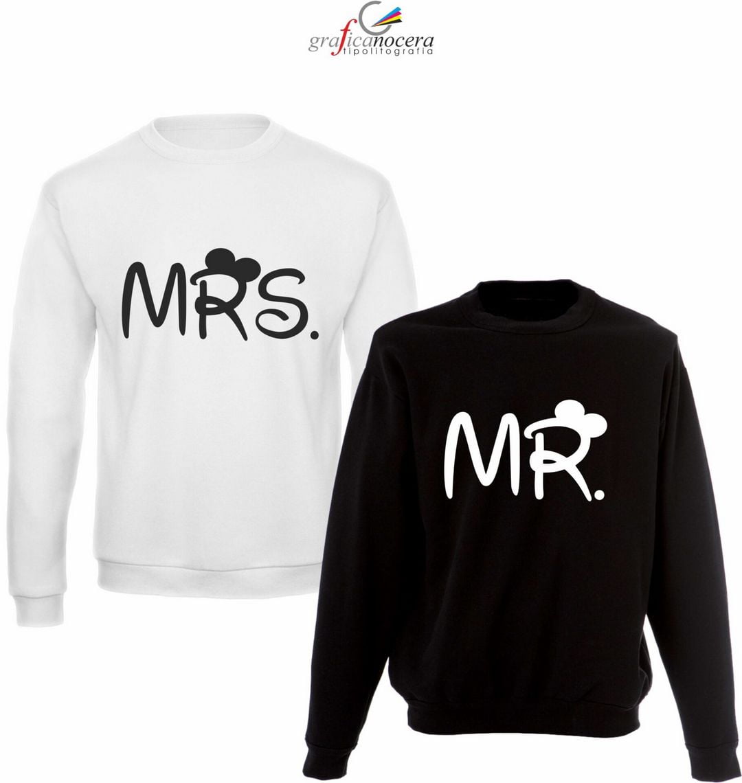 Coppia felpe Mr/Mrs