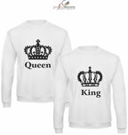 Coppia felpe King/Queen