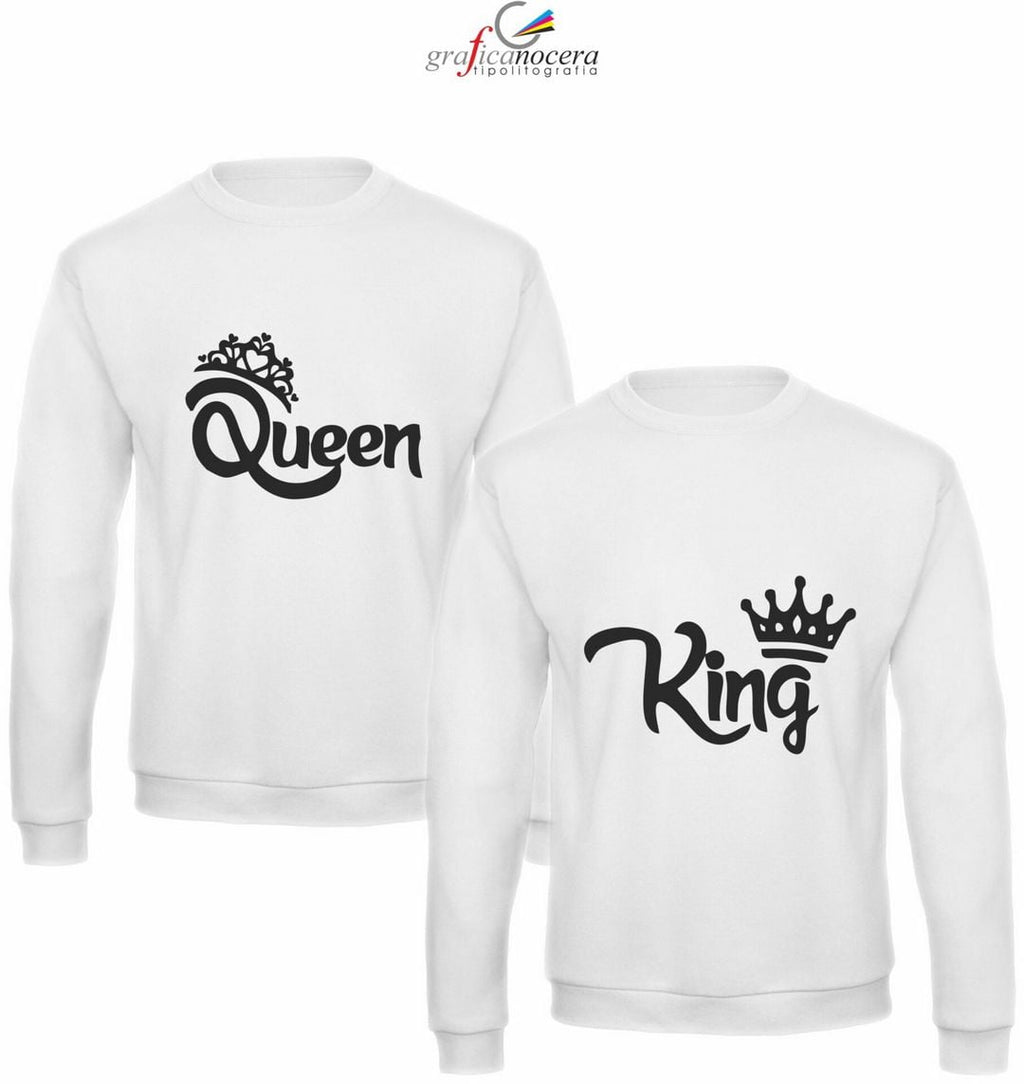 Coppia felpe King/Queen