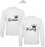 Coppia felpe King/Queen