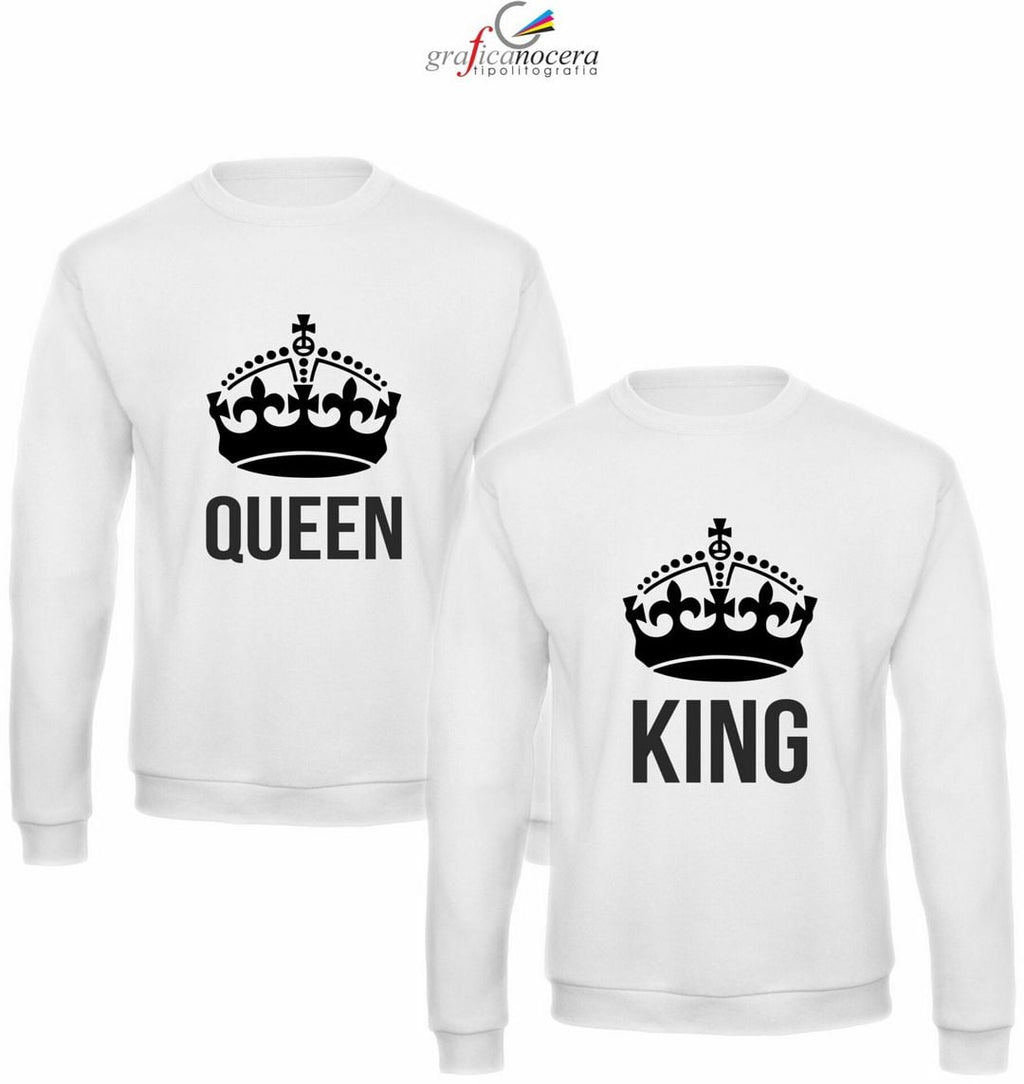Coppia felpe King/Queen