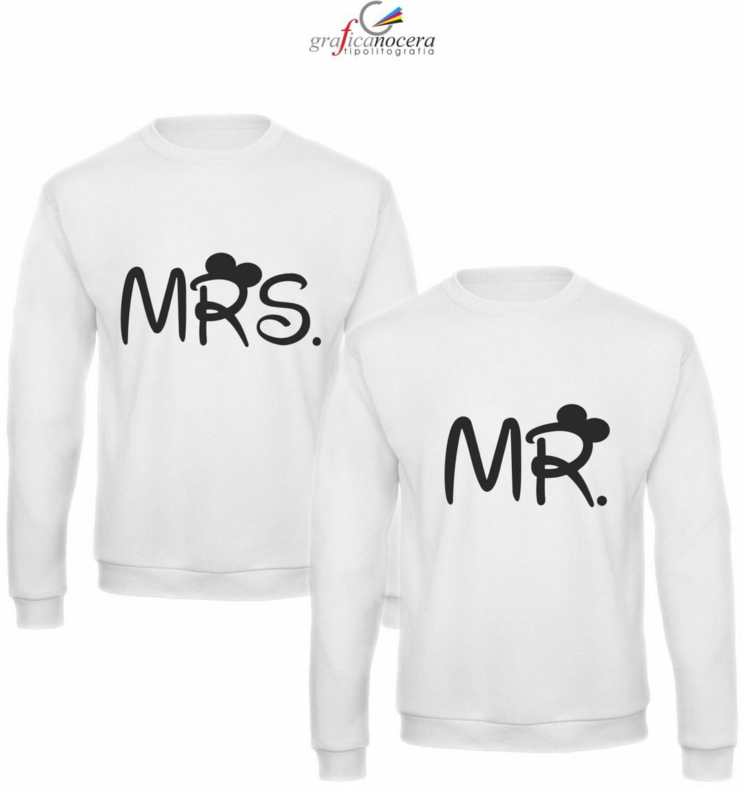Coppia felpe Mr/Mrs
