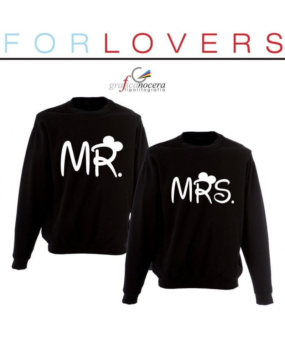 Coppia felpe Mr/Mrs