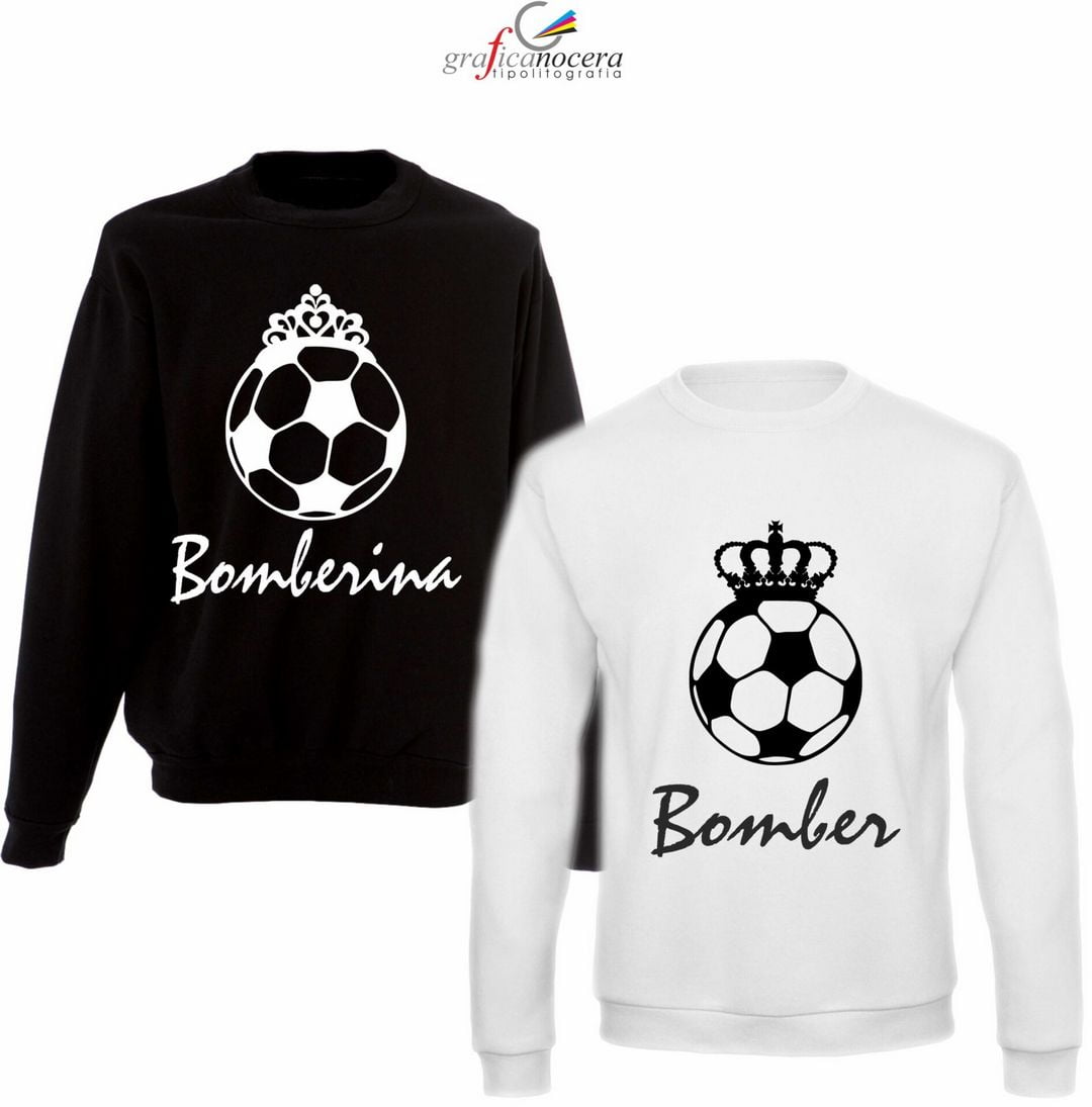 Coppia felpe Bomber/Bomberina