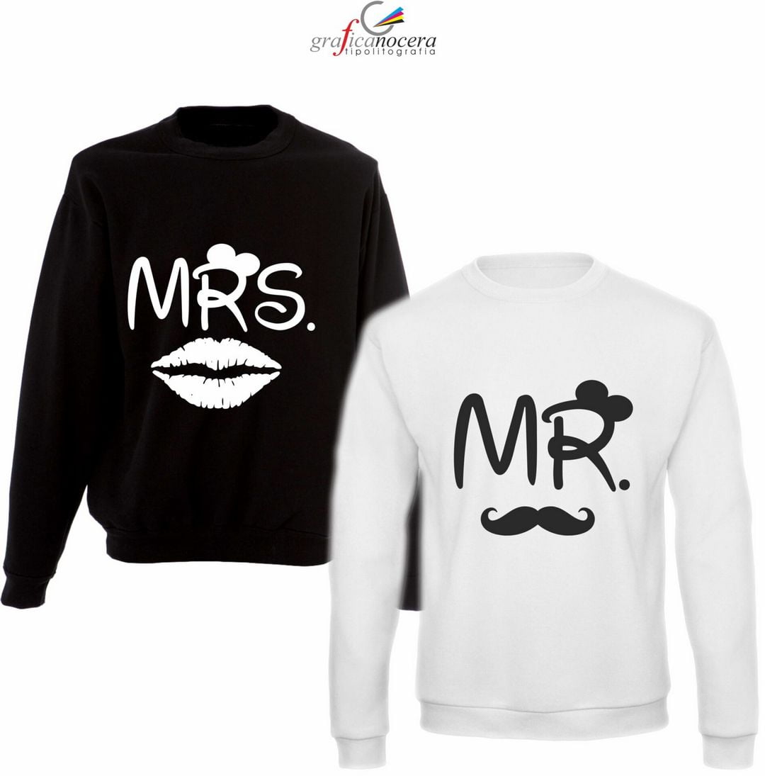 Coppia felpe Mr/Mrs