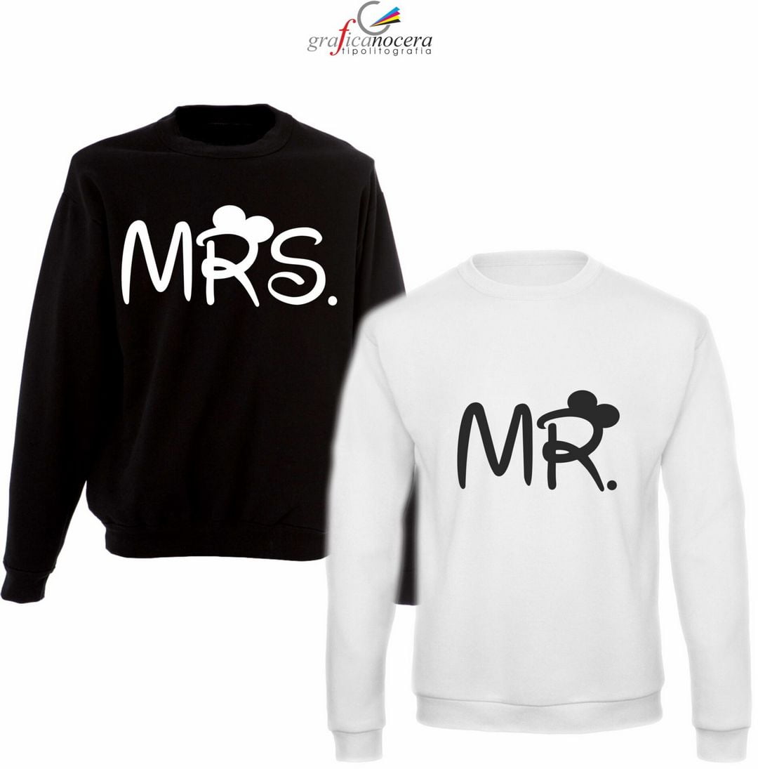 Coppia felpe Mr/Mrs