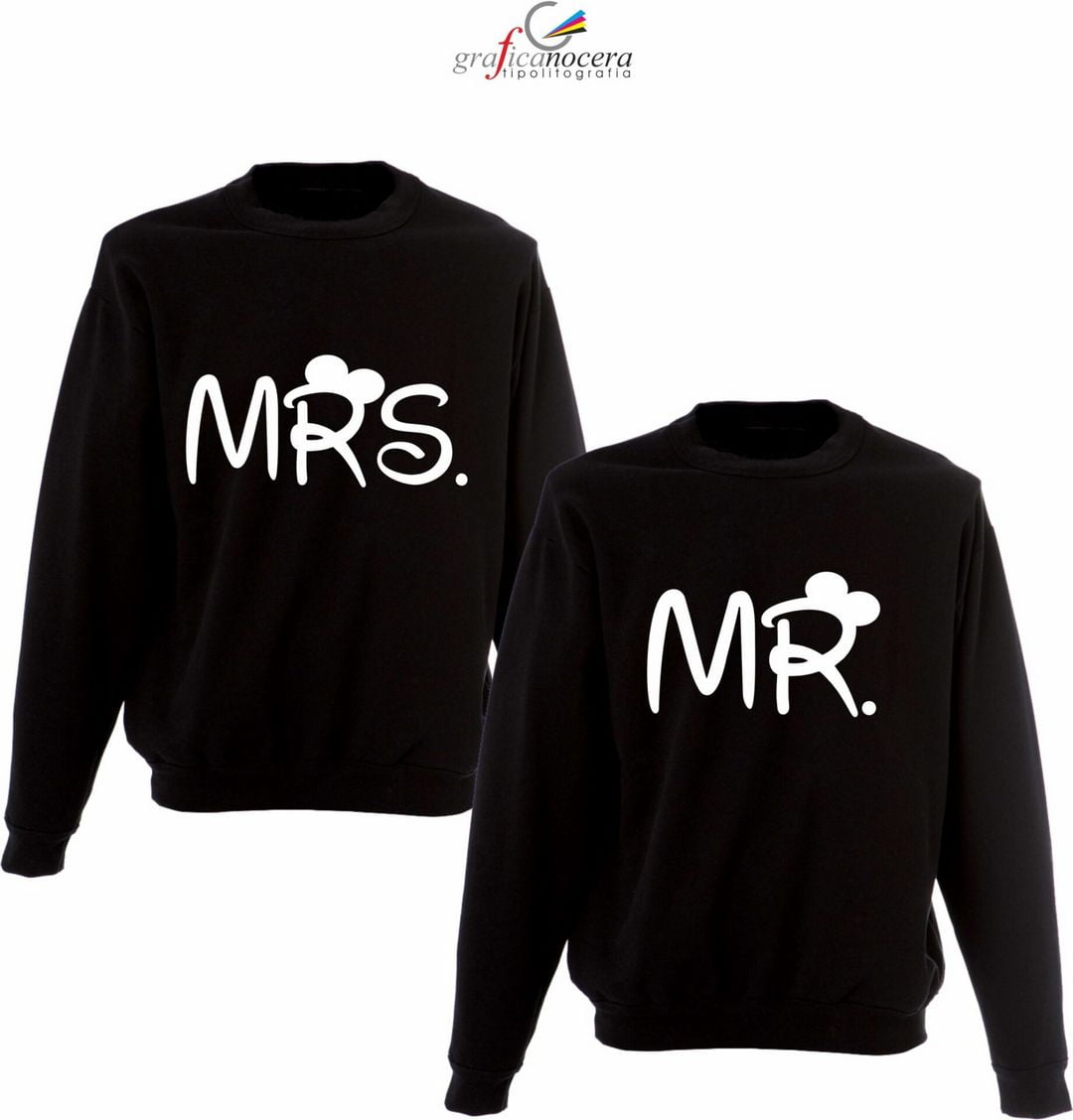 Coppia felpe Mr/Mrs