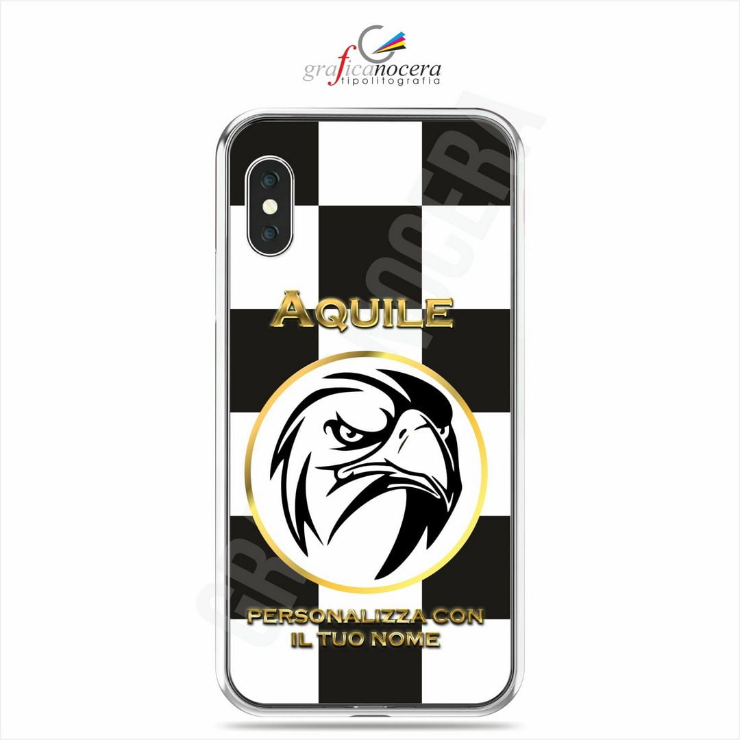 Cover in Gomma Spezia Personalizzata con Nome per smartphone Iphone / Samsung / Huawei / Xiaomi
