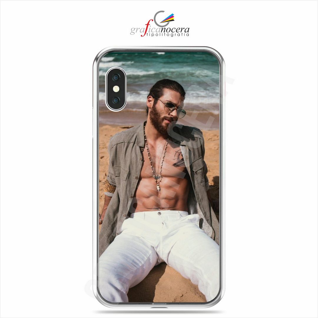Cover in Gomma CAN YAMAN Le Ali del Sogno attore per smartphone Iphone / Samsung / Huawei / Xiaomi