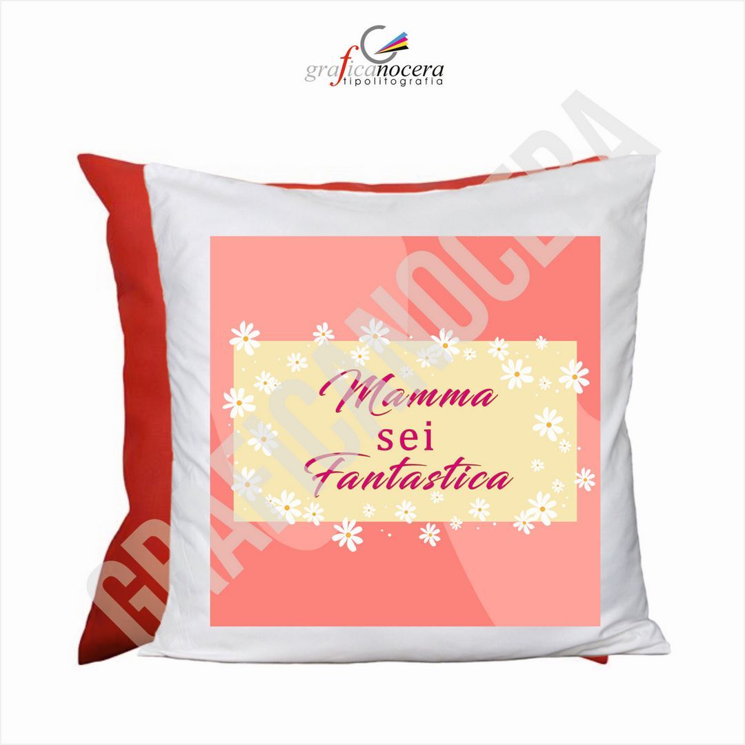 Cuscino Quadrato Festa della Mamma Fantastica idea regalo