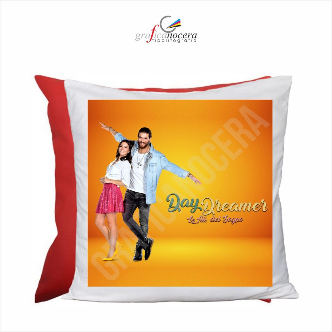 Cuscino Quadrato CAN YAMAN SANEM film le ali del sogno idolo Rosso idea regalo