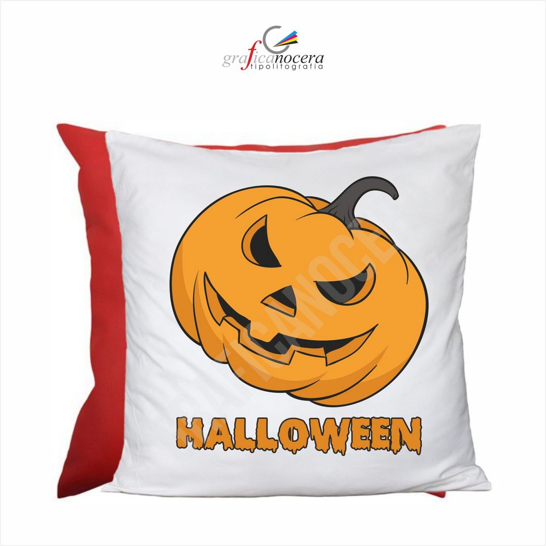 Cuscino Quadrato arredo HALLOWEEN zucca idea regalo