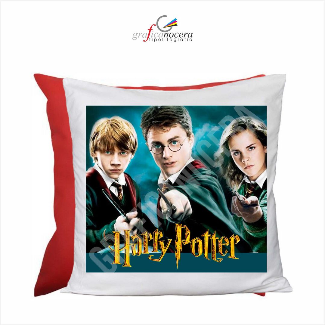 Cuscino quadrato Harry Potter idea regalo
