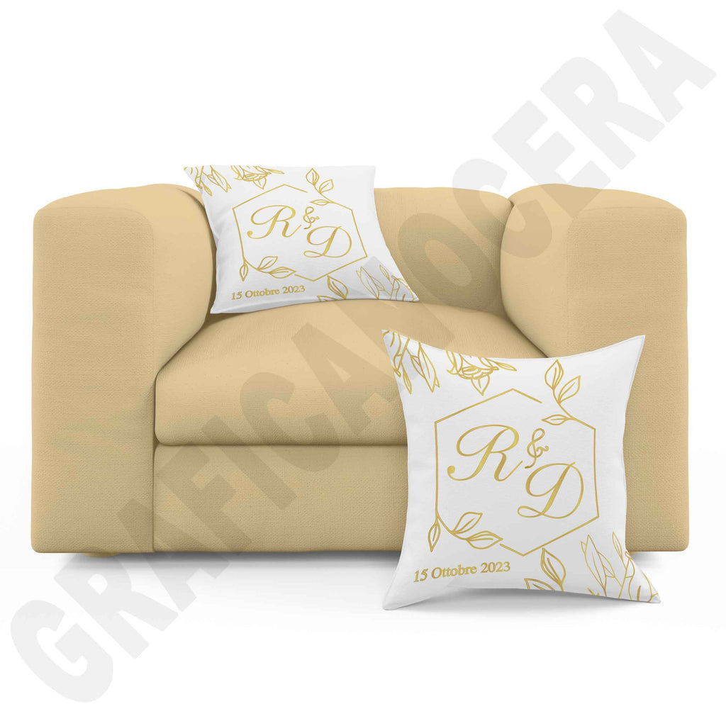 Cuscino Personalizzato Ricordo Matrimonio 08