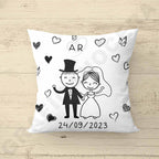 Cuscino Personalizzato Ricordo Matrimonio 05