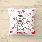Cuscino Personalizzato Ricordo Matrimonio 04
