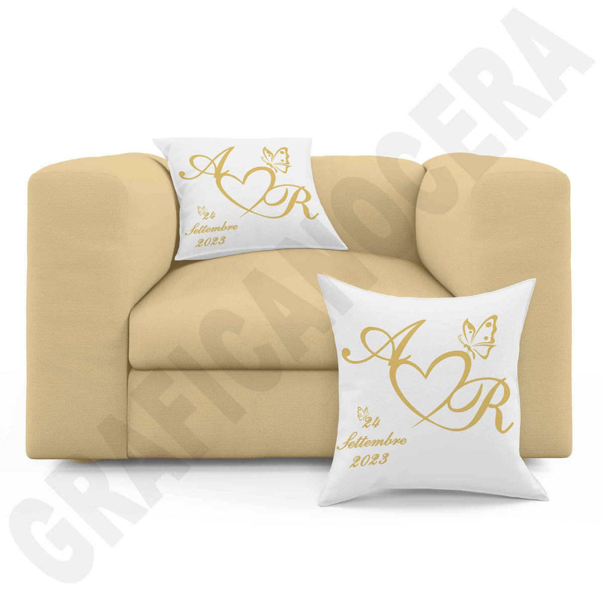 Cuscino Personalizzato Ricordo Matrimonio 03