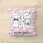 Cuscino Personalizzato Ricordo Matrimonio 02