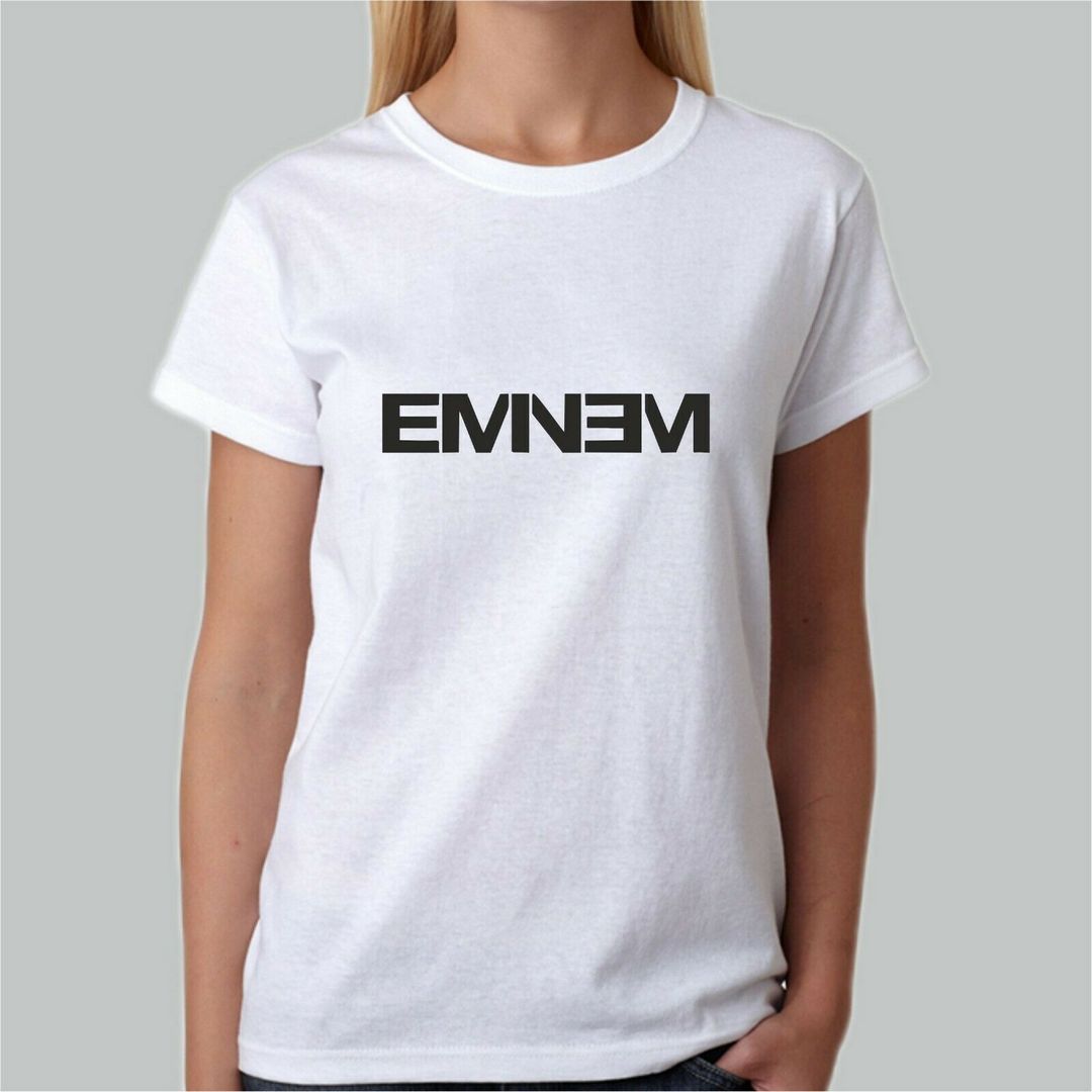 T-Shirt EMINEM rap americano bianca o nera idea regalo