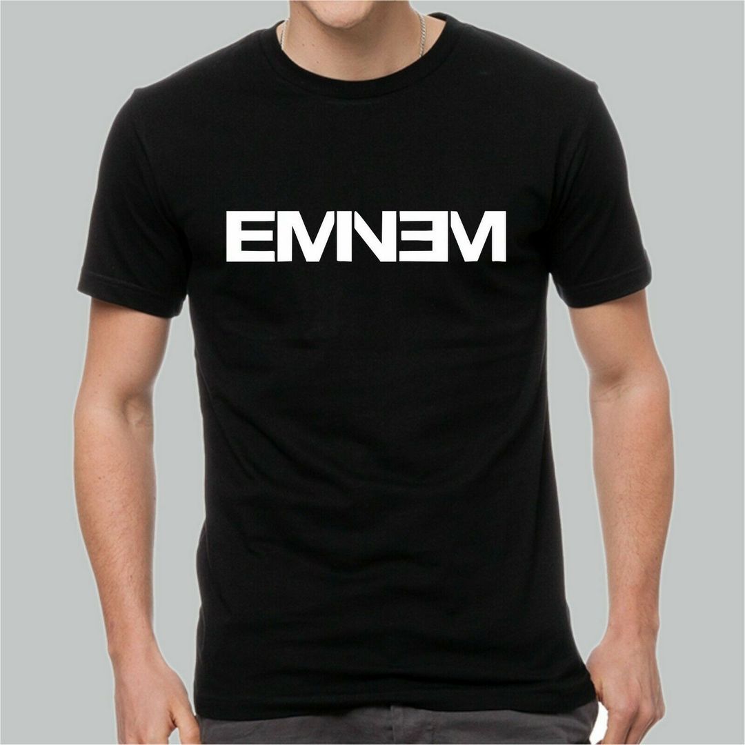 T-Shirt EMINEM rap americano bianca o nera idea regalo