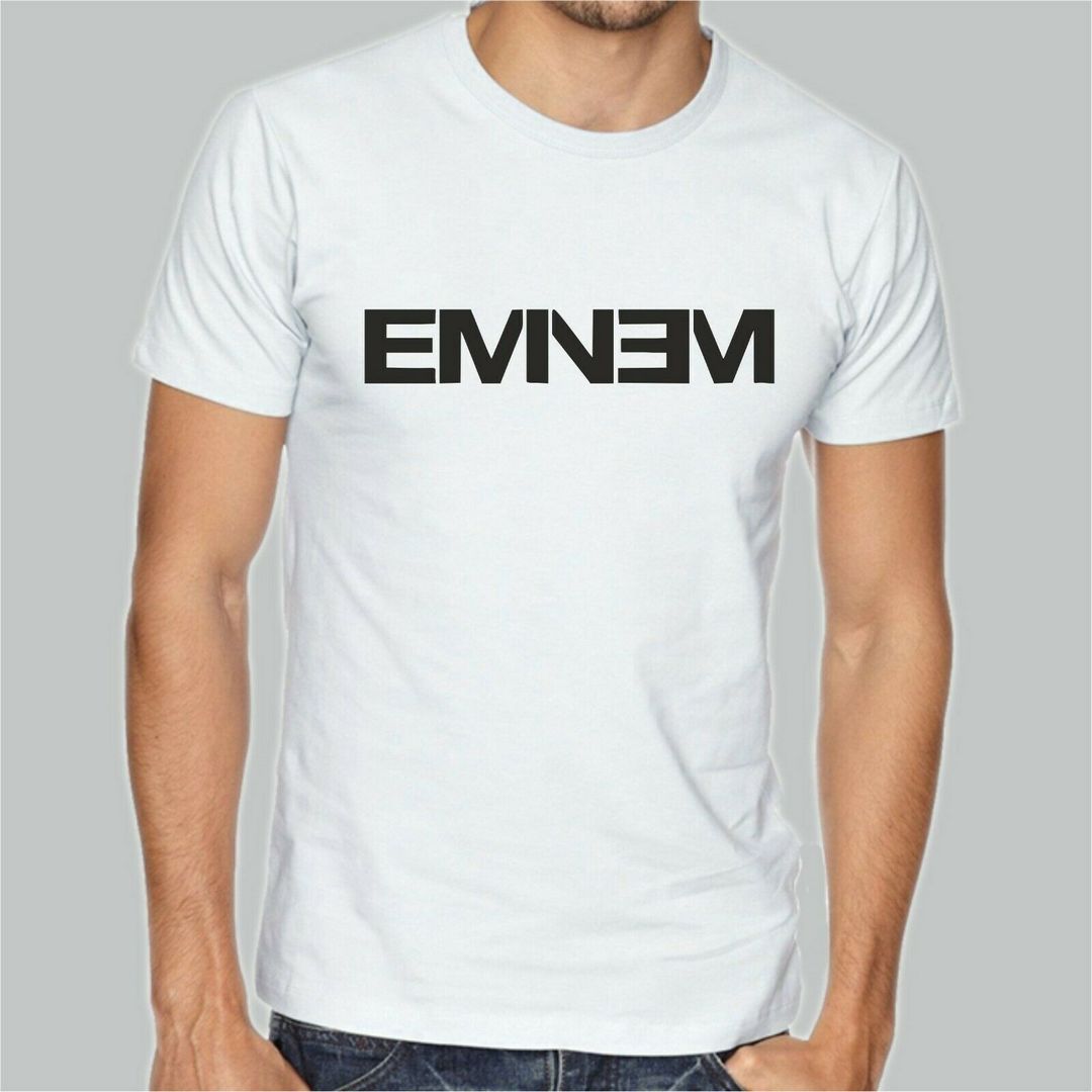 T-Shirt EMINEM rap americano bianca o nera idea regalo
