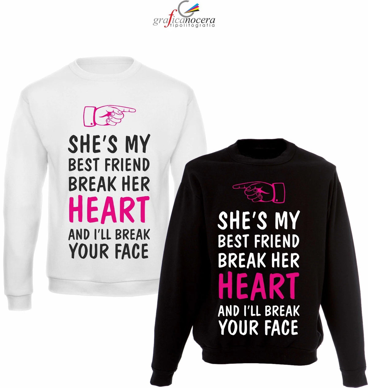 Coppia felpe Best Friend - 01