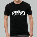 T-Shirt Grease Brillantina musical bianca o nera idea regalo