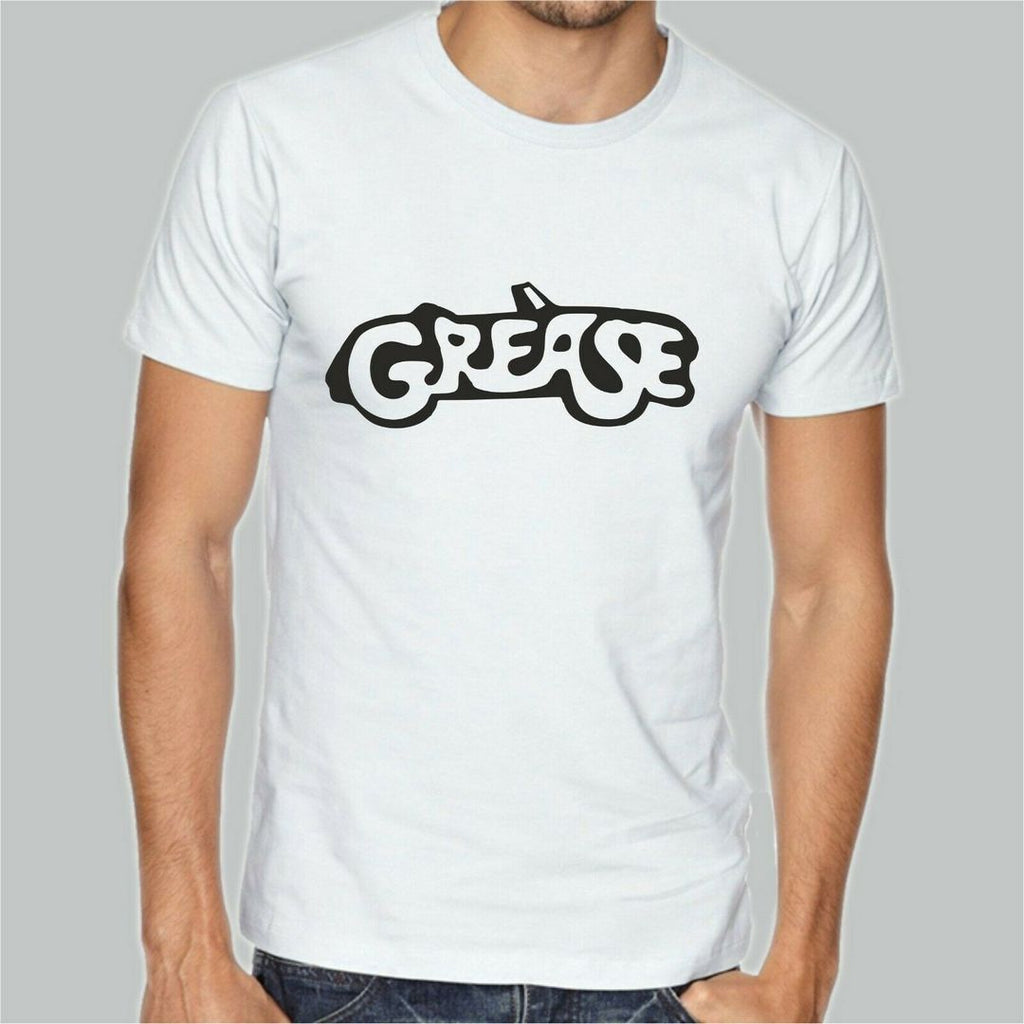 T-Shirt Grease Brillantina musical bianca o nera idea regalo