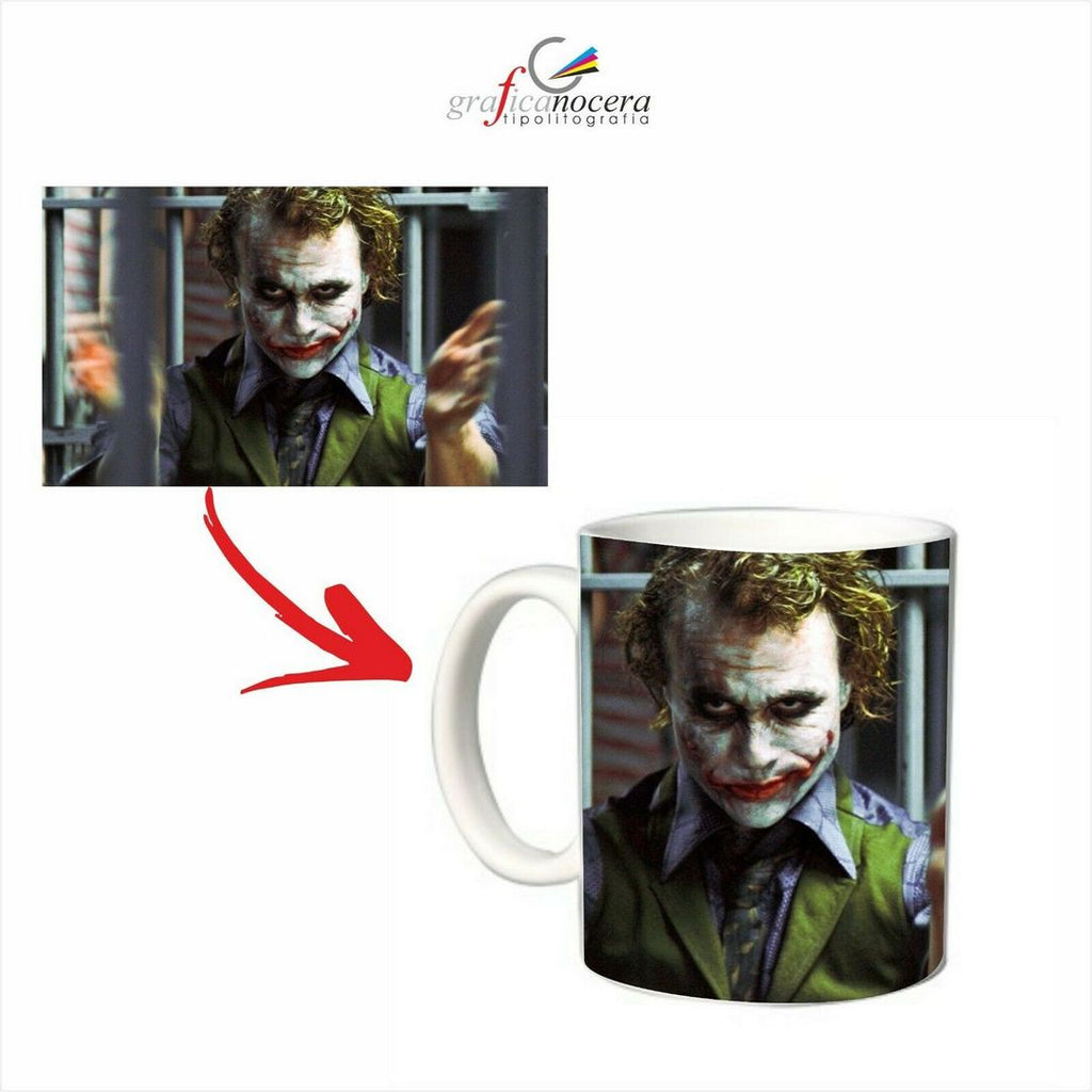 Tazza JOKER film Arthur Fleck gotham idolo lavabile alta qualità idea regalo