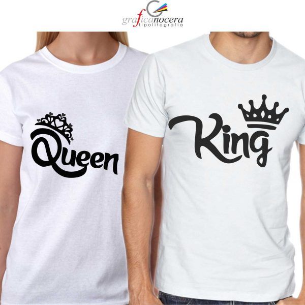 Coppia shirt king/queen