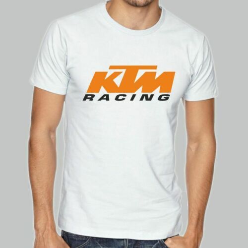 T-Shirt KTM Racing passione moto bianca o nera idea regalo