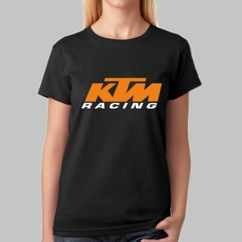 T-Shirt KTM Racing passione moto bianca o nera idea regalo