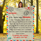 Festa della Mamma Plaid in Pile A te nostra cara Mamma dedica lettera idea regalo