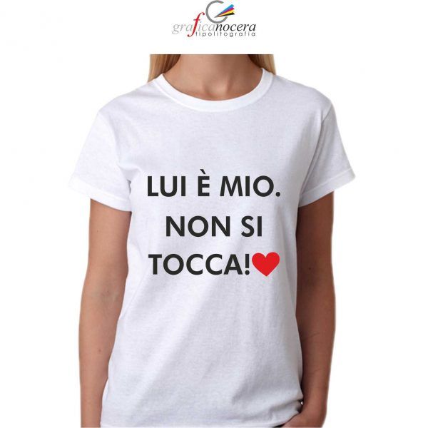 Shirt Lui è mio/ Lei è mia