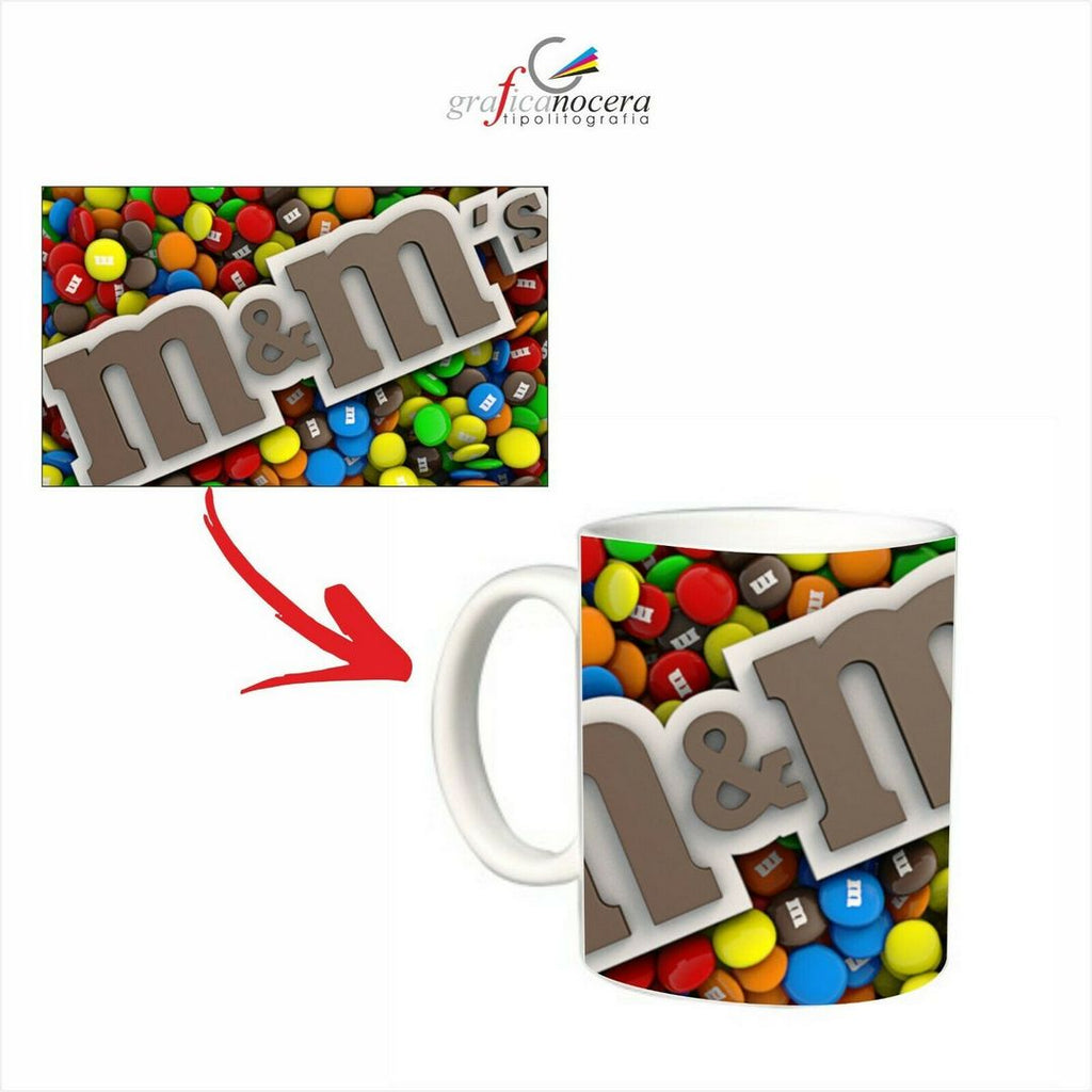 Tazza M&M'S cioccolata cucina idolo lavabile alta qualità idea regalo