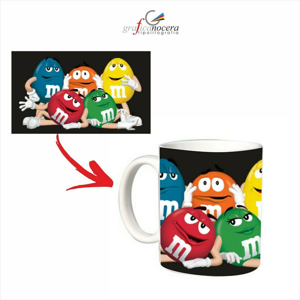 Tazza M&M'S cioccolata cucina idolo lavabile alta qualità idea regalo