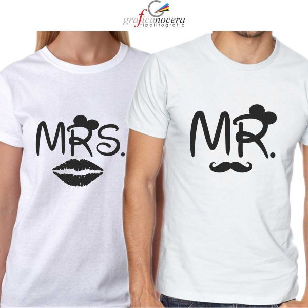 Coppia shirt MR/MRS
