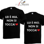 Coppia shirt Lui è mio / Lei è mia