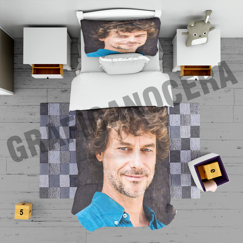 Plaid in pile Alberto Angela scienza coperta cultura letto lenzuolo biancheria regalo